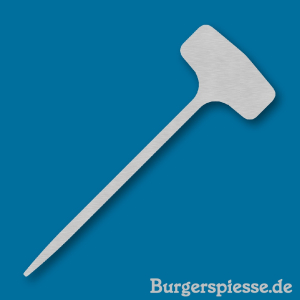 Hamburger- / Burgerspieß 112 Querschild