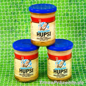 HUPSI Bayerischer Leberkas im Glas 380 g - Sonderpreis für treue Kunden - Sonderkontingent AUSVERKAUFT
