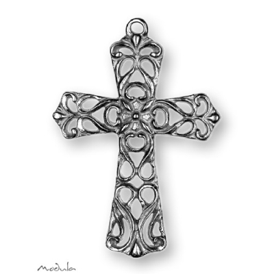 Anhänger Filigrankreuz poliert - ausverkauft!