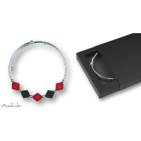 Armschmuck -101- rot-schwarz