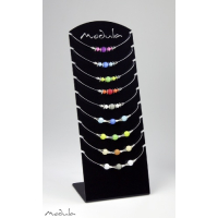 Display -105- Acrylglas schwarz für 9 Colliers