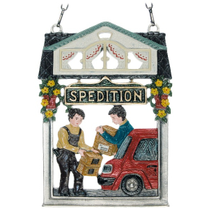 Pewter Picture Forwarder „Spedition“
