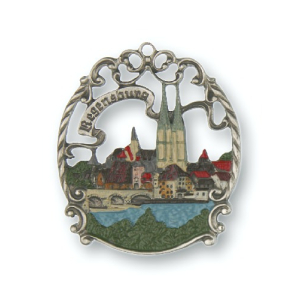 Magnet with Town Picture Regensburg