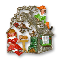 Zinnfigur Puppenhaus