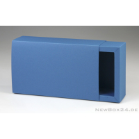 Karton Farbe 24 mittelblau