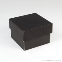 Wellkarton Farbe 02 schwarz - glatt