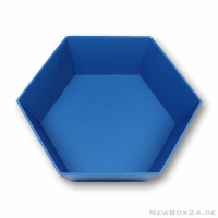 Wellkarton Farbe 04 blau - glatt