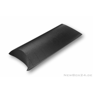 Wellkarton Farbe 02 schwarz - offene Welle