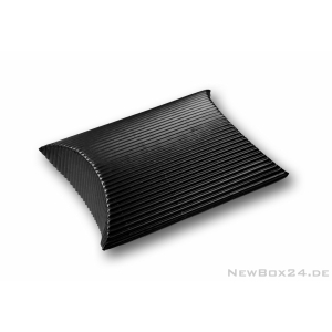 Wellkarton Farbe 02 schwarz - offene Welle