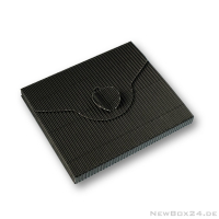 Wellkarton Farbe 02 schwarz - offene Welle