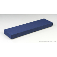 Wellkarton Farbe 04 blau - offene Welle