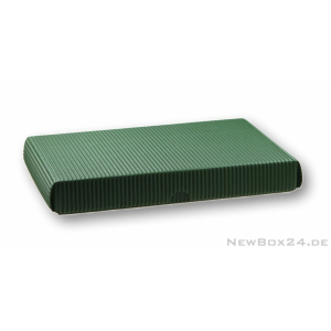 Wellkarton Farbe 06 grün - offene Welle