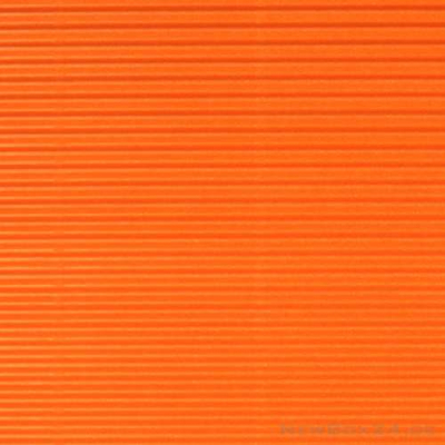 Wellkarton Farbe 07 orange - offene Welle