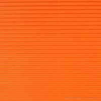 Wellkarton Farbe 07 orange - offene Welle