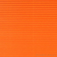 Wellkarton Farbe 07 orange - offene Welle