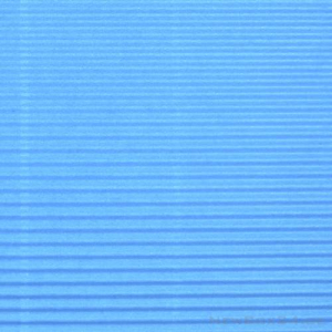 Wellkarton Farbe 24 mittelblau - offene Welle