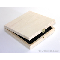 Holz-Geschenkbox 02 - ca. 150 x 150 x 30 mm