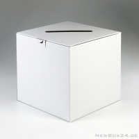 Losbox / Visitenkartenbox / Spendenbox 657 in Größe 01 - 230 x 230 x 230 mm