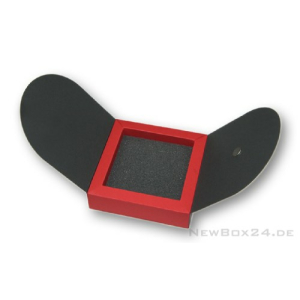 Exklusive Magnet-Klappbox 80 x 80 x 25 mm