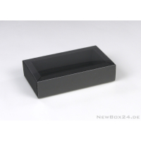 Schiebe-Geschenkbox mit Klarsichthülle 02 - 120 x 59 x 32 mm