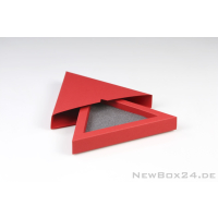 Schmuckverpackung Dreieck, Seitenlänge innen 120 mm