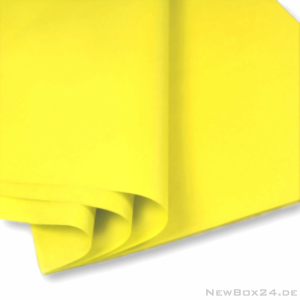 Seidenpapier in Farbe gelb