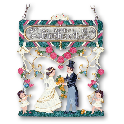 Pewter Picture For Wedding ?Zur Hochzeit?
