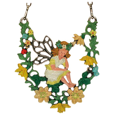 Pewter Picture Spring Elf