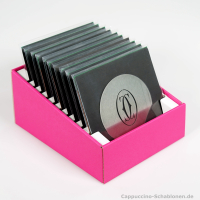 Karton-Display für 75-100 Cappuccino-Schablonen
