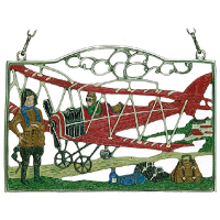 Pewter Picture Double Decker