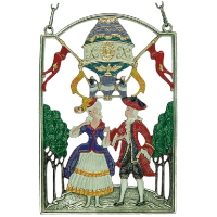 Zinnbild Montgolfiere