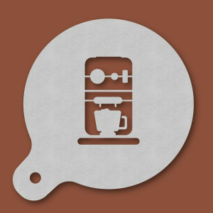 Cappuccino-Schablone Espressomaschine