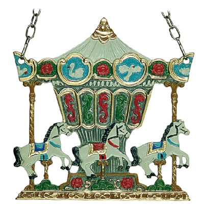 Pewter Picture Merry-go-round