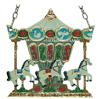 Pewter Picture Merry-go-round