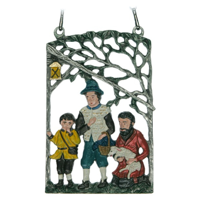 Pewter Picture 3 Shepherds