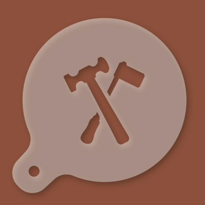 Cappuccino-Schablone Installateur