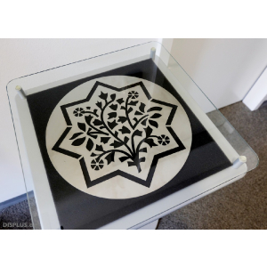 DISPLUS® Flachvitrine FL-10 Standmodell