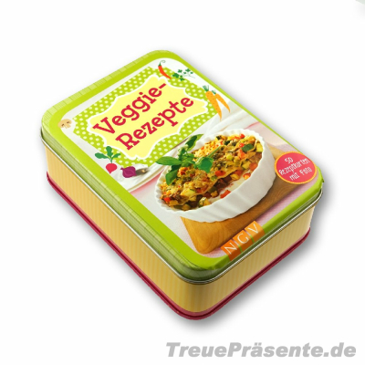 Box mit vegetarischen Rezepten