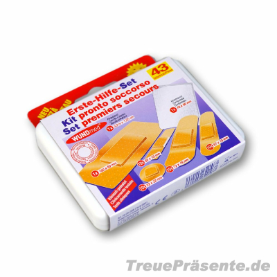Pflaster-Set Erste Hilfe in Box