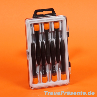 Uhrmacher-/ Präzisions-Schraubenzieherset 6-teilig