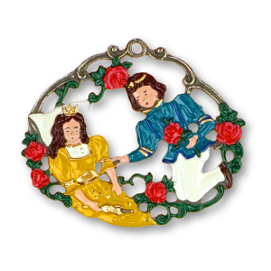 Pewter Ornament Fairytale Sleeping Beauty