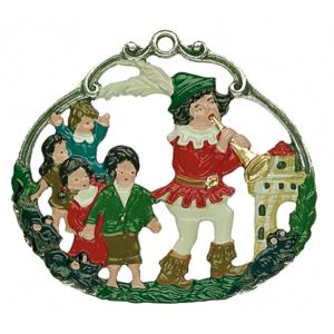 Pewter Ornament Fairytale The Pied Piper of Hamelin