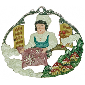 Pewter Ornament Fairytale Mother Holle