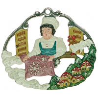 Pewter Ornament Fairytale Mother Holle