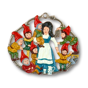Pewter Ornament Fairytale Snow White