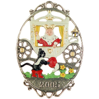 Pewter Ornament Annual Fairytale 2005 Puss-in-Boots