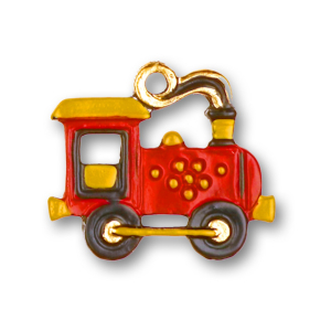 Pewter Ornament Locomotive