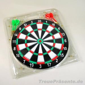 Dartspiel 30 cm mit 4 Pfeilen