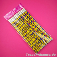 Bleistift mit Lachgesicht 18 cm