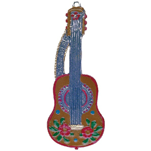 Pewter Ornament Guitar